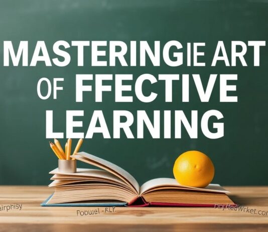 Mastering the Art of Effective Learning: Strategies for Academic Success Mastering the Art of Effective Learning: Strategies for Academic Success