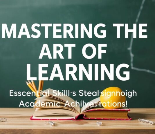 Mastering the Art of Learning: Essential Skills for Academic Success Mastering the Art of Learning: Essential Skills for Academic Achievement