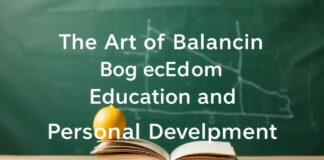 The Art of Balancing Education and Personal Growth The Art of Balancing Education and Personal Development