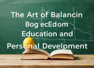 The Art of Balancing Education and Personal Growth The Art of Balancing Education and Personal Development