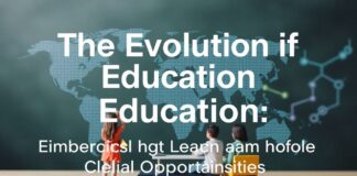 The Evolution of Education: Embracing Digital Learning and Global Opportunities The Evolution of Education: Embracing Digital Learning and Global Opportunities