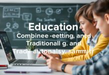 The Future of Education: Integrating Technology and Traditional Learning The Future of Education: Combining Technology and Traditional Learning