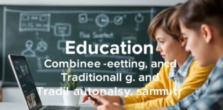 The Future of Education: Integrating Technology and Traditional Learning The Future of Education: Combining Technology and Traditional Learning