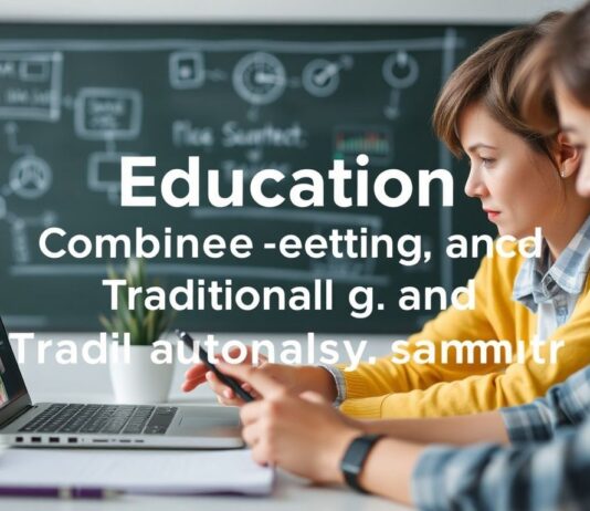 The Future of Education: Integrating Technology and Traditional Learning The Future of Education: Combining Technology and Traditional Learning