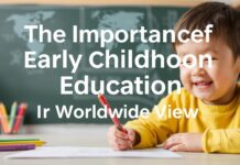 The Importance of Early Childhood Education: A Global Perspective The Importance of Early Childhood Education: A Worldwide View