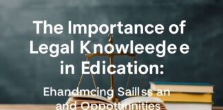 The Importance of Legal Knowledge in Education: Enhancing Skills and Opportunities The Importance of Legal Knowledge in Education: Enhancing Skills and Opportunities