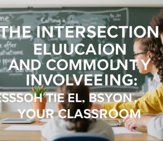 The Intersection of Education and Community Engagement: Lessons Beyond the Classroom The Intersection of Education and Community Involvement: Lessons Beyond the Classroom