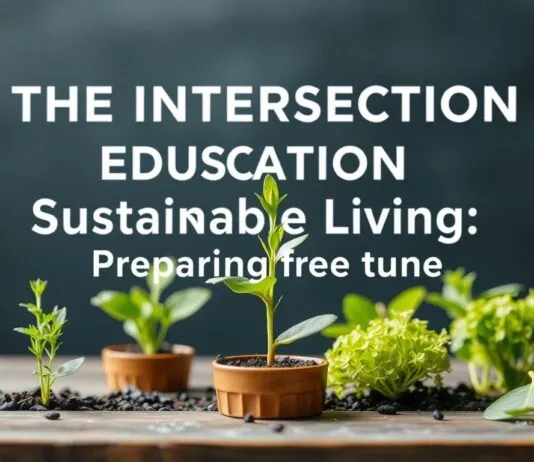 The Intersection of Education and Sustainable Living: Preparing for the Future The Intersection of Education and Sustainable Living: Preparing for the Future