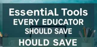 Essential Online Tools Every Educator Should Bookmark Essential Online Tools Every Educator Should Save
