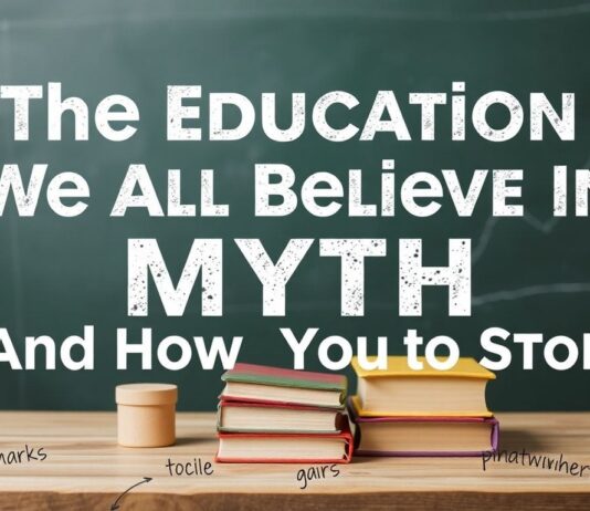 The Education Myth We All Fall For (And How to Stop) The Education Myth We All Believe In (And How to Stop)
