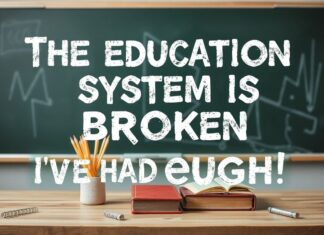 The Education System is Broken and I’ve Had It Up to Here The education system is broken and I've had enough.