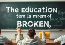The Education System Is Broken, and We’re All Just Pretending It’s Not The education system is broken, and we're all just pretending it's not.
