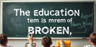 The Education System Is Broken, and We’re All Just Pretending It’s Not The education system is broken, and we're all just pretending it's not.