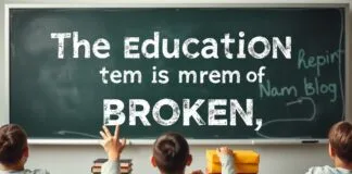 The Education System Is Broken, and We’re All Just Pretending It’s Not The education system is broken, and we're all just pretending it's not.