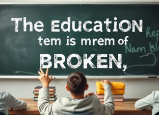 The Education System Is Broken, and We’re All Just Pretending It’s Not The education system is broken, and we're all just pretending it's not.
