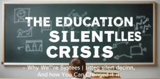 The Education System’s Quiet Crisis: Why We’re Failing Our Kids (And What We Can Do About It) The Education System's Silent Crisis: Why We're Letting Our Children Down (And How We Can Change It)