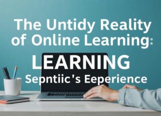 The Messy Truth About Online Learning: A Skeptic’s Journey The Untidy Reality of Online Learning: A Skeptic's Experience