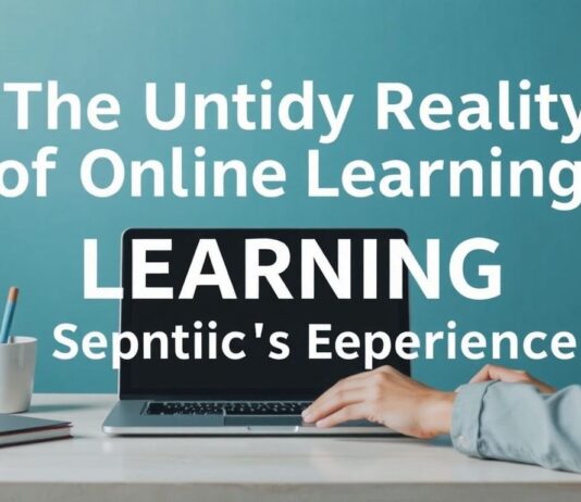 The Messy Truth About Online Learning: A Skeptic’s Journey The Untidy Reality of Online Learning: A Skeptic's Experience